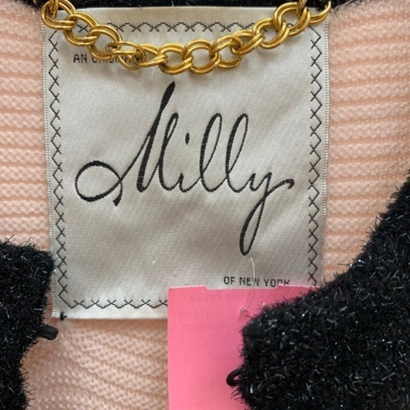 Milly Ribbed Metallic Cardigan - Picture 4 of 6